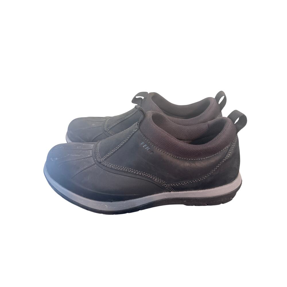 L.L. Bean tek 2.5 storm chaser slip on waterproof boots Women’s size 10Black u